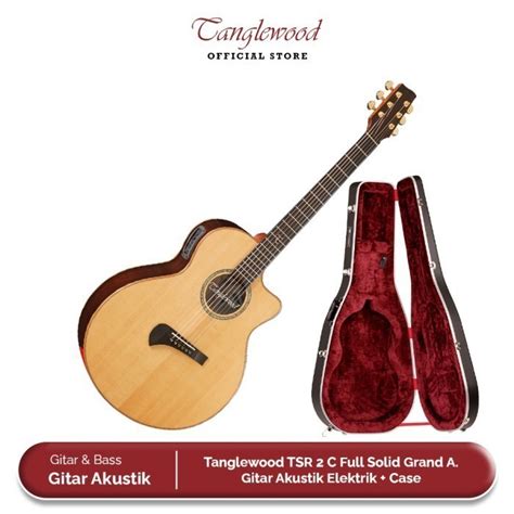 Jual Tanglewood Tsr C Full Solid Grand A Gitar Akustik Elektrik