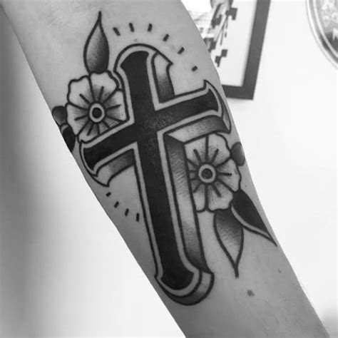 51 Traditional Cross Tattoo Designs for Men