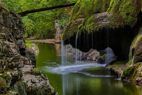 Bigar Waterfalls Romania Is A Beautiful Mix Of Water Grass And Magic