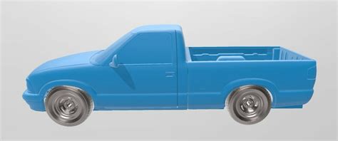 Stl File Stl Chevrolet S10 Single Cab 1994 🚙 ・3d Printable Model To Download・cults