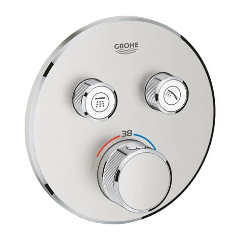 Grohtherm SmartControl Thermostat For Concealed Installation With 2