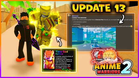 Informa Es Do Update Stand M Tico No Anime Warriors Youtube