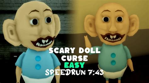 Scary Doll Curse First Person Obby Happyrainbow Youtube