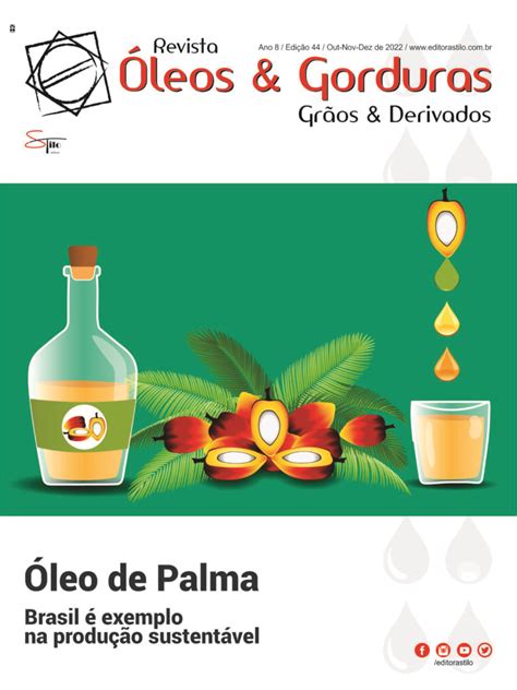 Revista Óleos e Gorduras Editora Stilo