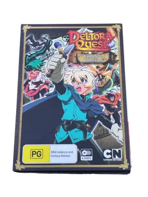 DELTORA QUEST COMPLETE Collection Cartoon Network DVD Region 4 8