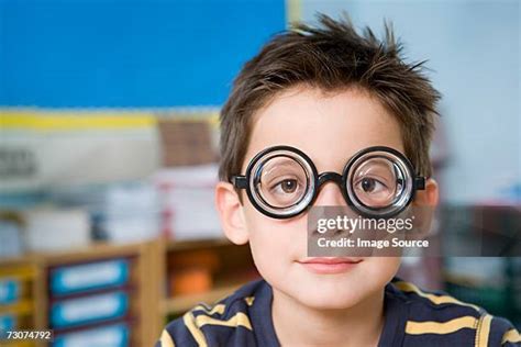 48 Kid With Thick Glasses Stock Photos High Res Pictures And Images