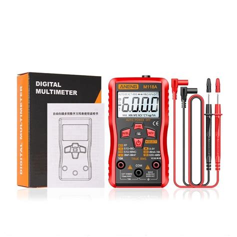 Aneng M A Count Digital Multimeter Tester High Precision