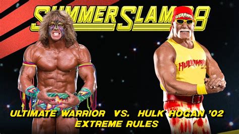 Hulk Hogan Vs Ultimate Warrior Wrestlemania Vi Champion Vs