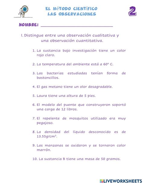 10 Ejemplos De Observación Cualitativa