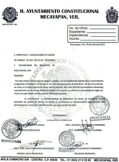Carta Oficio ¡partes Estructura Y Ejemplos 2024