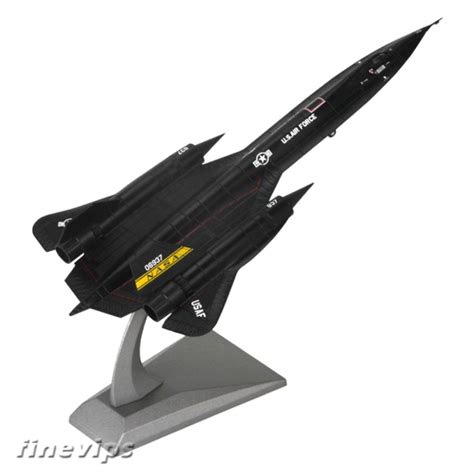 Finevipsmy 1144 Scale Diecast Reconnaissance Plane Model Sr 71a