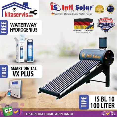 Jual Pemanas Air Matahari Intisolar Liter Inti Solar Water Heater