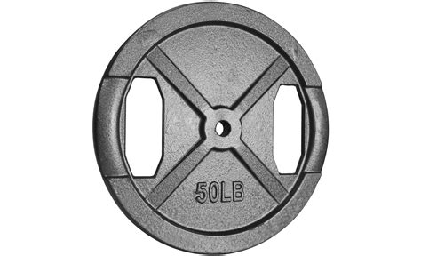 Regular Cast Iron Weight Plate, 50lbs | Northern Lights Fitness Equipment