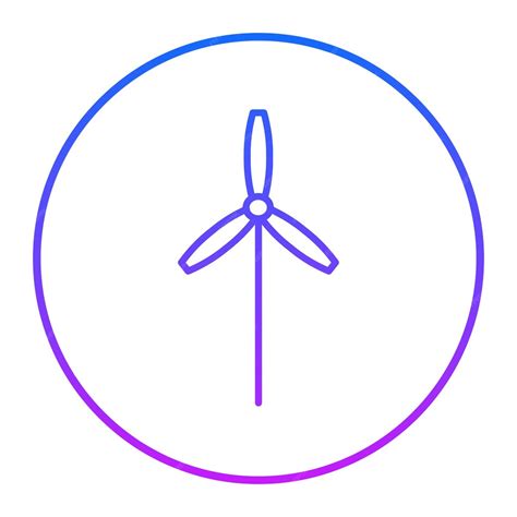 Premium Vector Wind Turbine Vector Illustration
