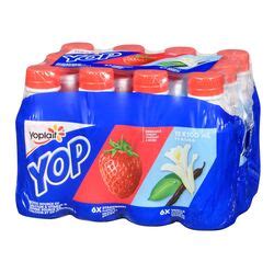 Yop Strawberry And Vanilla Flavoured Drinkable 1 Yogurt Metro