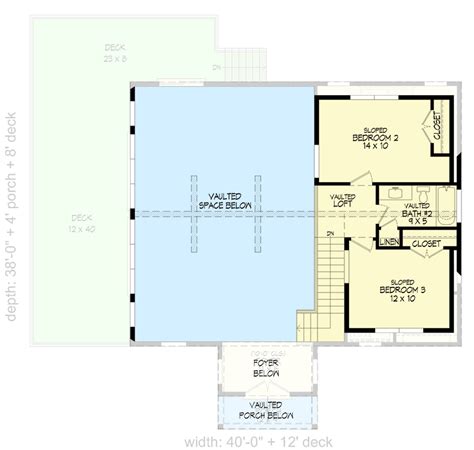 2-Story Lake House House Plan with Lower Level Expansion - 680165VR ...