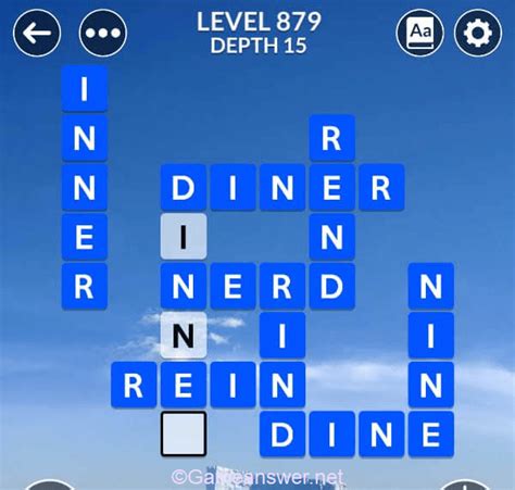 Wordscapes Level 879 Answers Bonus Words Gameanswer