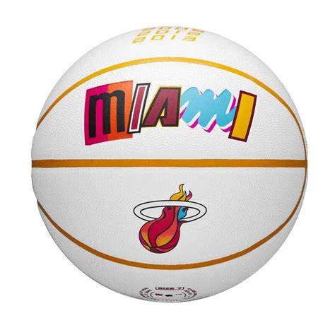 Miami Heat Wilson City Edition Collector S Basketball Miami