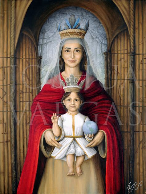 Buy Nuestra Se Ora De Coromoto Print Original Artwork Online In India