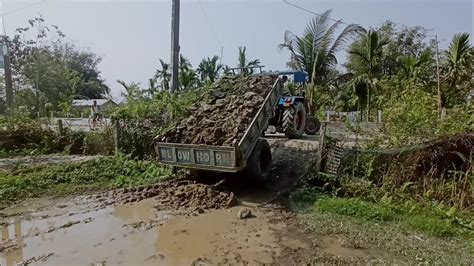 Stuck In Mud With Fully Loaded Trolley II Sonalika DI 50 RX Sikander