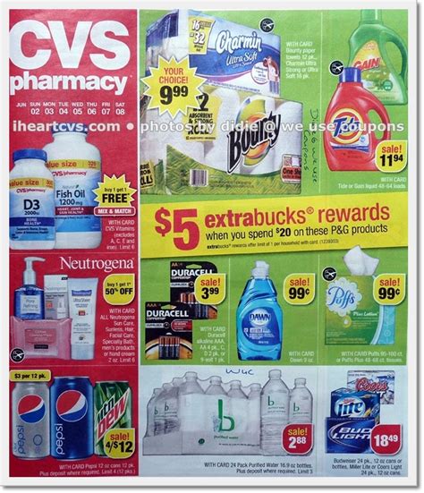 Weekly Ad Scan CVS Ad Scan Week Of 6 2 6 8