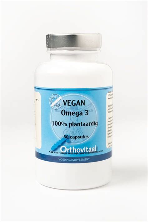 Vegan Omega Capsules Orthovitaal Nova Vitae