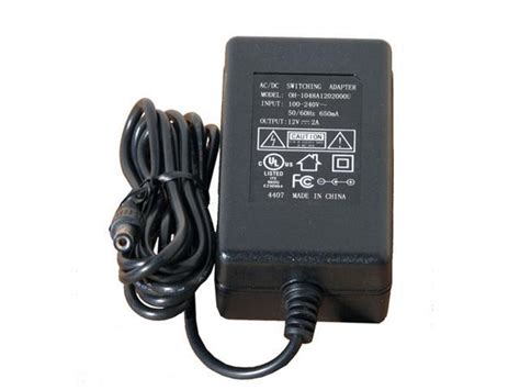 VideoSecu 12V DC 2A 2000mA 100V 240V AC Regulated Power Supply