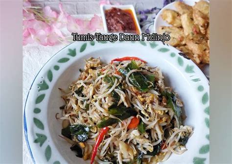 Resep Tumis Tauge Daun Melinjo Oleh Julie Kustianingsih Cookpad