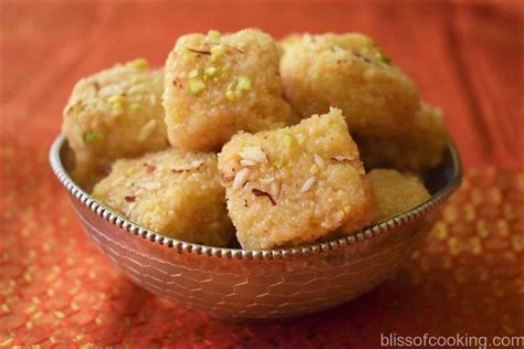 Nariyal Ki Barfi Coconut Fudge Bliss Of Cooking