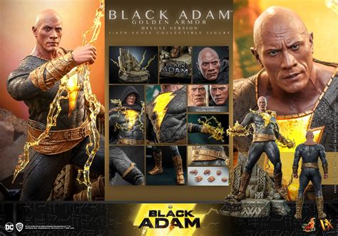 Adão Negro Golden Armor DX31 Hot Toys Prime Colecionismo Colecionando clientes e acima de