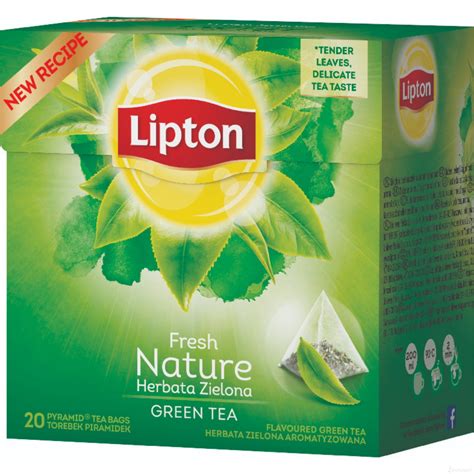 Zielona Herbata Z Mi T Lipton Piramidki Torebek Biurowi Pl