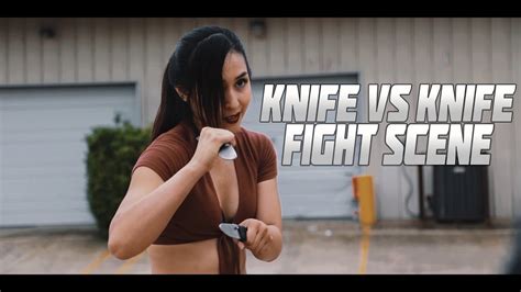 Knife Vs Knife Fight Youtube