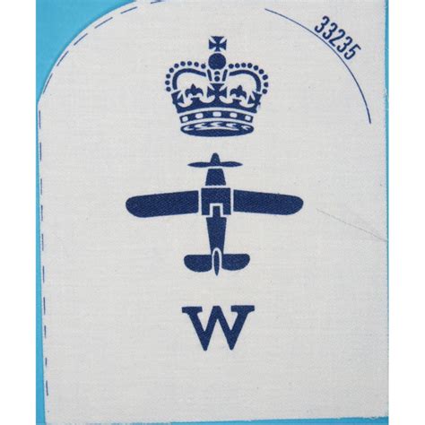 Fleet Air Arm Weapons Plane W Crown Naval Insignia