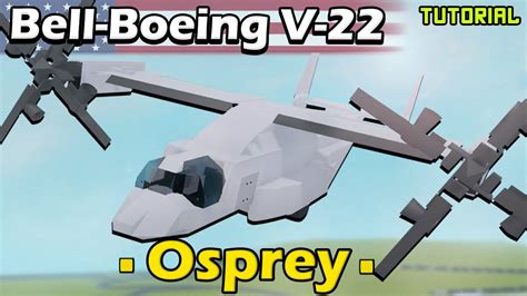 V Osprey Plane Crazy Tutorial Youtube