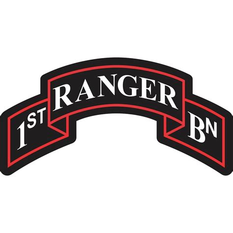 3.8 Inch 1st Ranger Battalion Decal - Walmart.com - Walmart.com