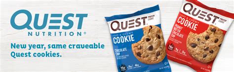 Quest Nutrition Protein Cookie Chocolate Chip 15g Protein 4g Net Carbs 250 Cals 2 08oz