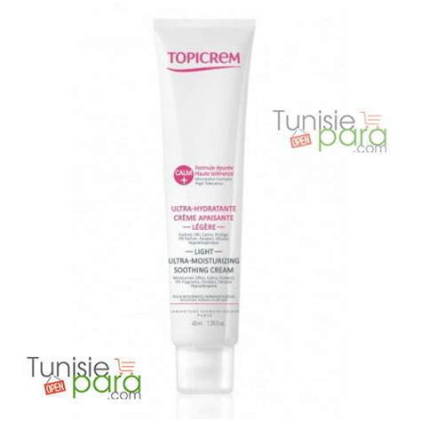 TOPICREM CALM ultra hydratante crème apaisante calmante légère 40 ML