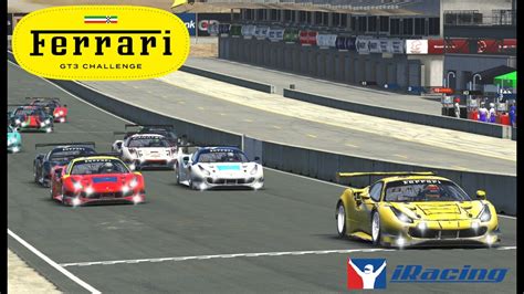 Iracing Ferrari Gt Challenge Laguna Seca S Wk Youtube