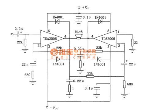 10w Audio Amplifier Circuit Diagram