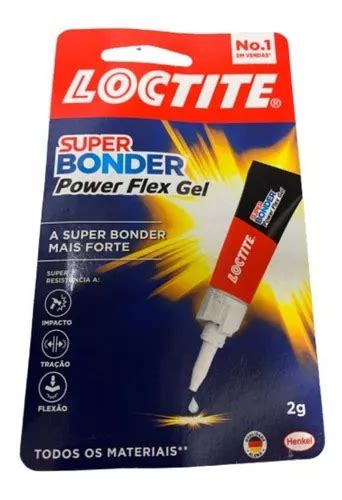 Cola Super Bonder Power Flex Gel Loctite Forte