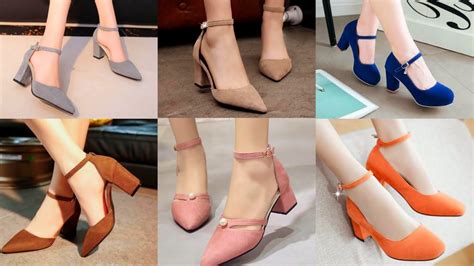 Summer Women Sandals Fashion Word Buckle Crude Sandals Heel Shoes For