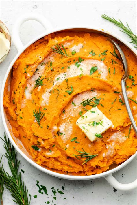 Savory Mashed Sweet Potatoes Erin Lives Whole