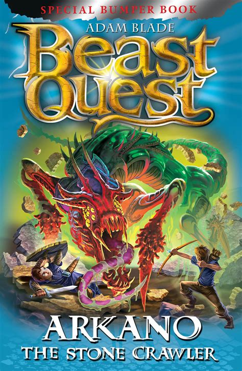 Beast Quest Arkano The Stone Crawler Special 25 By Adam Blade Books