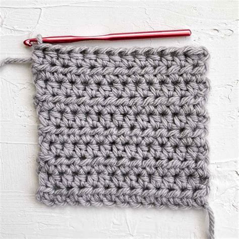 How To Do The Half Double Crochet Stitch Hdc For Beginners