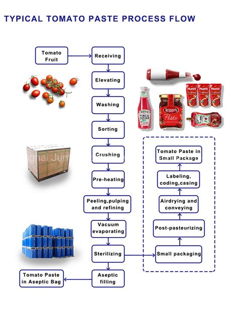 Etapas Da Produ O Industrial Do Molho De Tomate