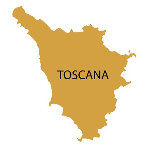 Mapa da região da Toscana Baixar PNG SVG Transparente