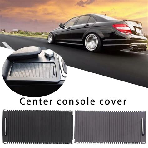 Car Inner Indoor Centre Console Roller Blind Cover For Mercedes C Calss