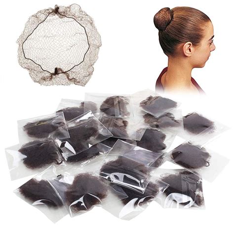 Osen Elastic Edge Mesh Invisible Hair Nets For Women Hair Bun Holder