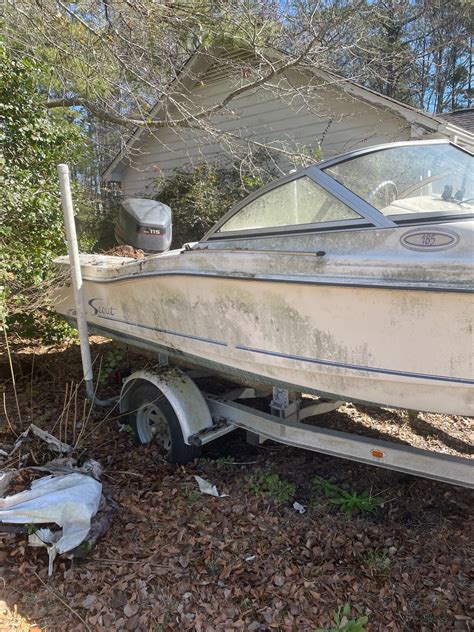 Scout 18 Boat Located In Leland NC Has Trailer 2000 For Sale For