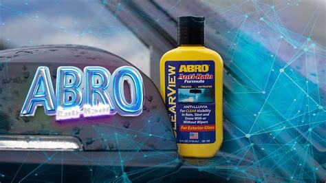 Антидождь для стекла автомобиля ABRO 103 мл/Водоотталкивающее покрытие ...